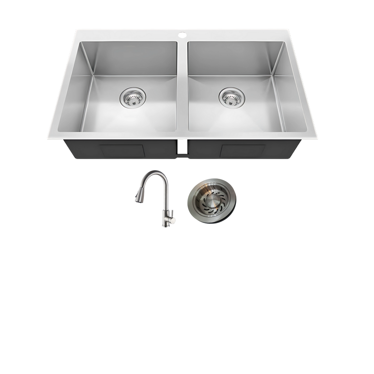 Double Tub Topmount Kitchen Sink | RST 3322A