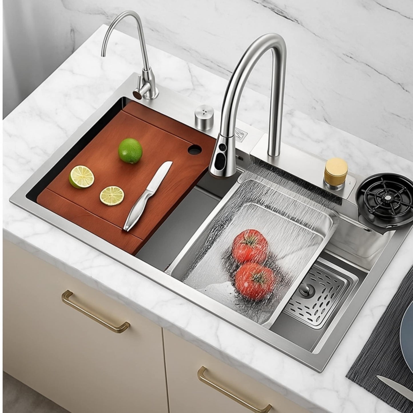 Stainless Raindance Work station Sink | JT-62010