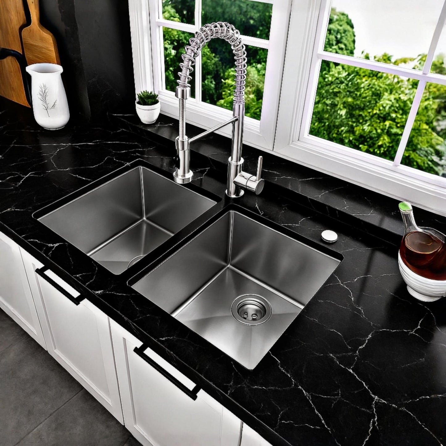 Double Tub Topmount Kitchen Sink | RST 3322A
