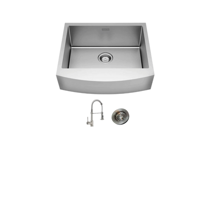 Single Tub Farmhouse Kitchen Sink | ARS 2420C