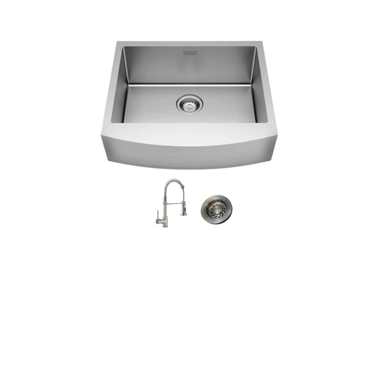 Single Tub Farmhouse Kitchen Sink | ARS 2420C