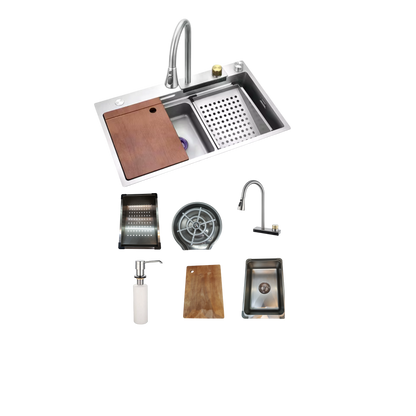 Stainless Raindance Work station Sink | JT-62010
