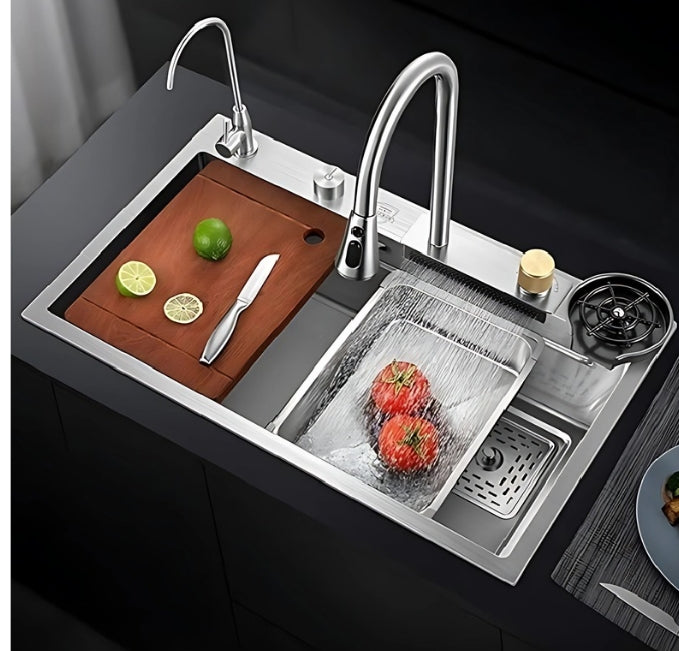 Stainless Raindance Work station Sink | JT-62010