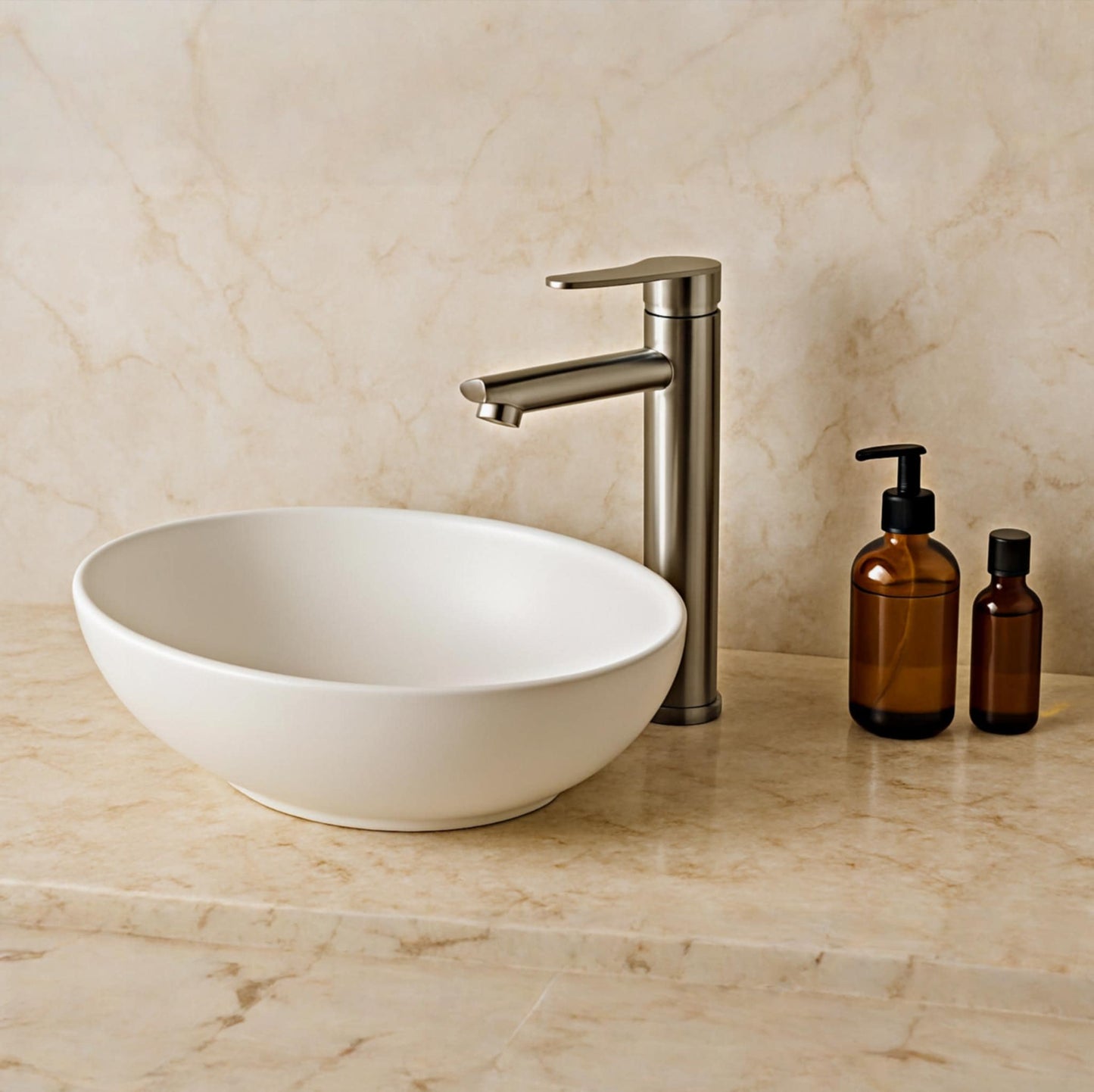 Tall Lavatory Faucet Flat Handle | JT 5060 FT