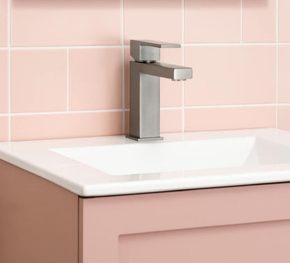 Short Lavatory Faucet Square Handle | JT 6060S