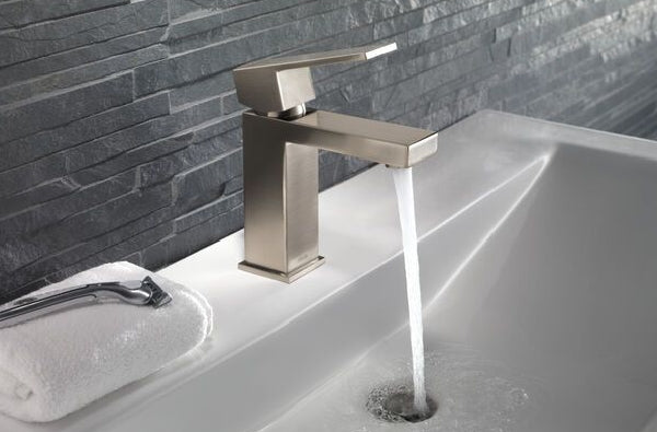 Short Lavatory Faucet Square Handle | JT 6060S