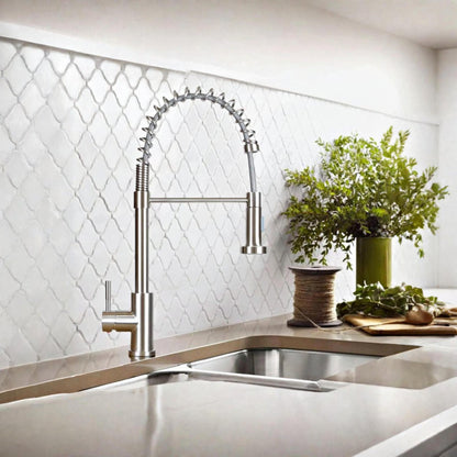 Spring Pull Out Kitchen Faucet | JT 7345