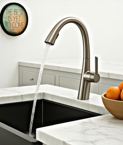 Swan Neck Pullout Faucet | JT 7351