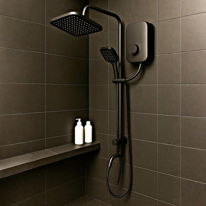Singlepoint Black Rain Shower Set | JT-5072L BK