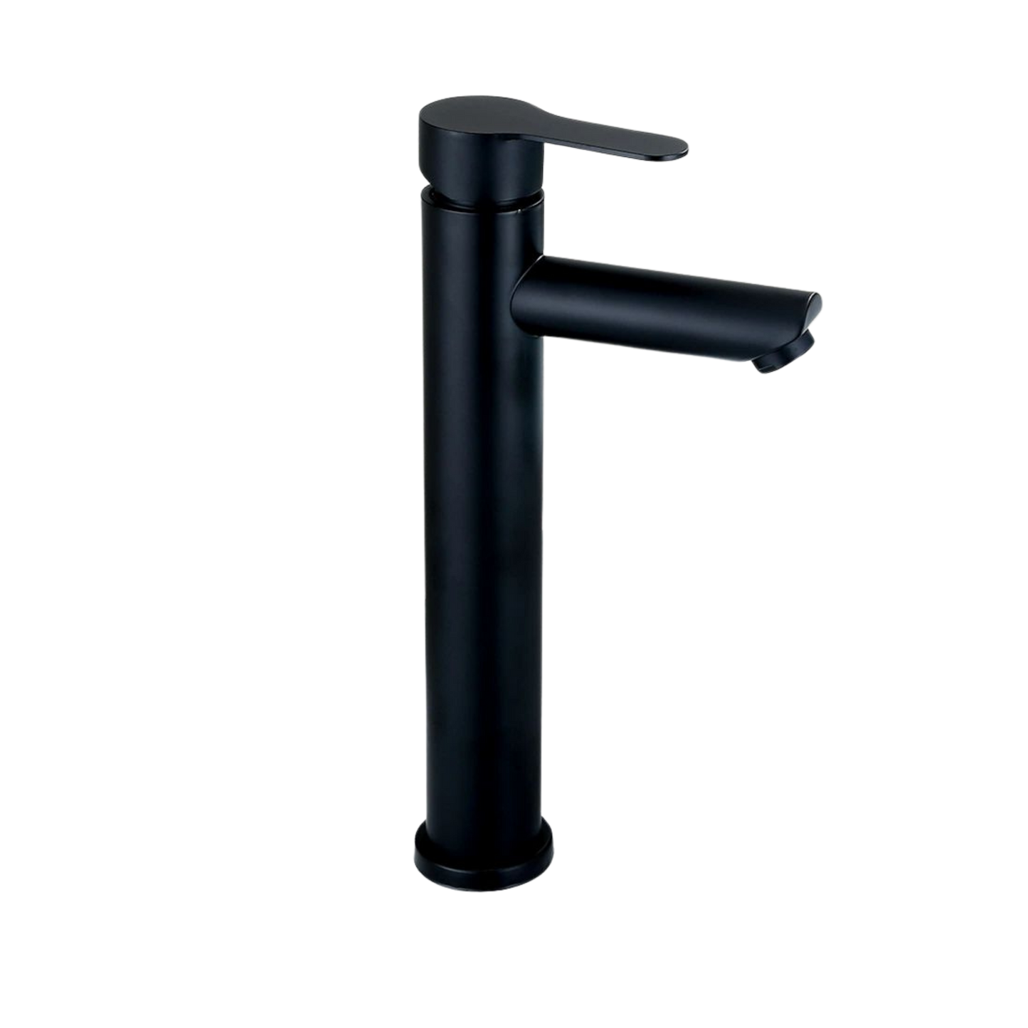 Short Lavatory Faucet Black Flat Handle | JT 5060 BK FT