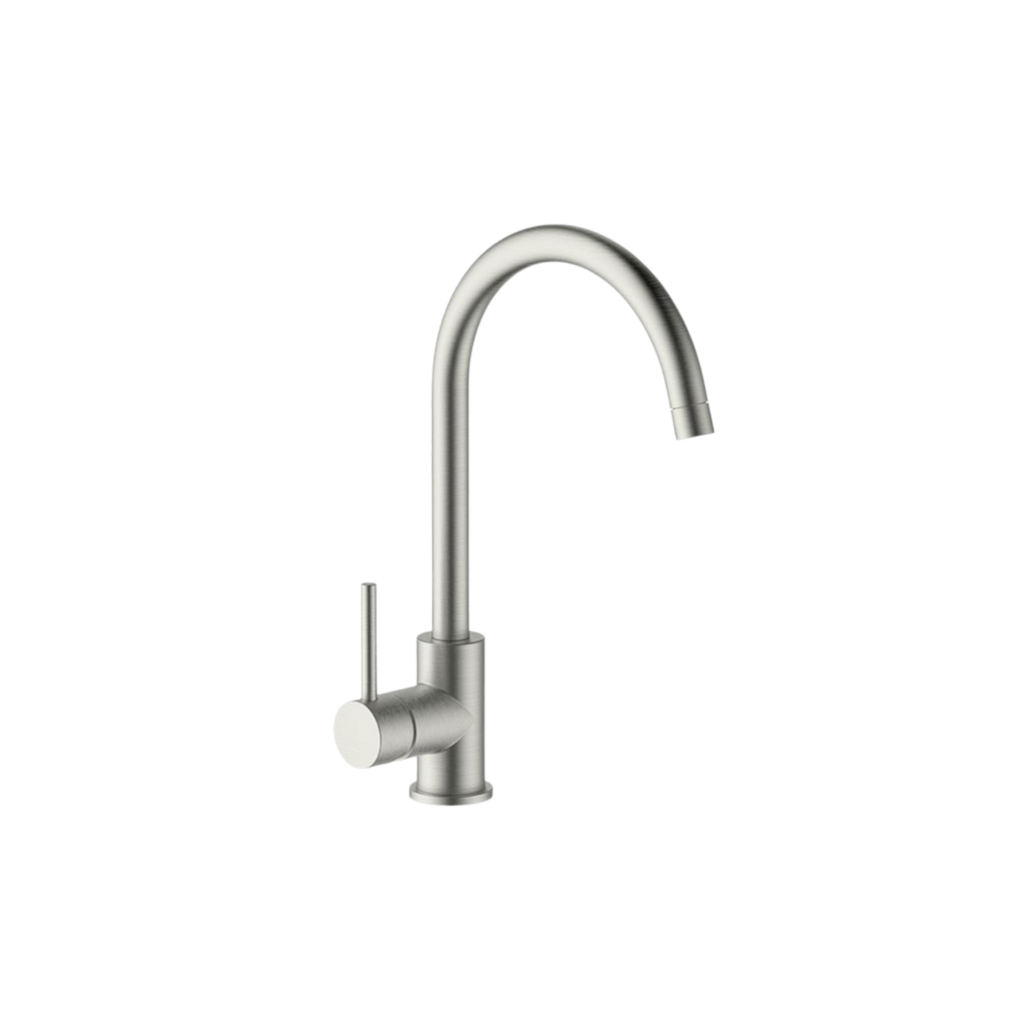 Round Handle Gooseneck Kitchen Faucet | JT 5455 R